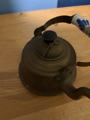 Vintage copper kettle - copper,
