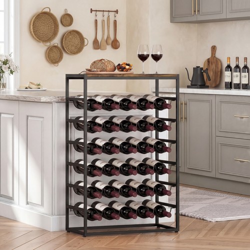 Homcom bottles wine - homcom, 6