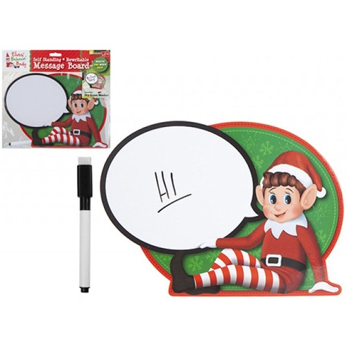 Elf speech bubble sign with - elf,