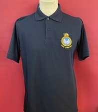 HMS SPARTAN Embroidered Polo Shirts Royal Navy