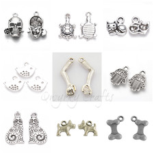 Tibetan Silver Charms Pendants