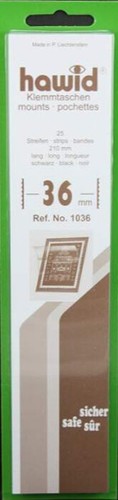 Hawid stamp mounts 210x36mm - mounts,