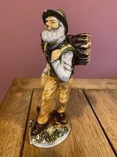 Porcelain old man Figurine