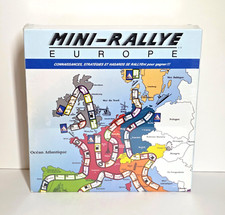Mini Rallye Europe Board Game French Edition 1989 NEW SEALED