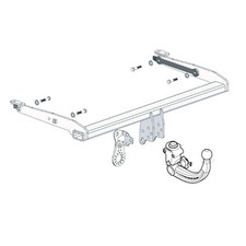 Westfalia Towbar for Audi Q5 SUV (B9) 2016-2025 - Detachable Tow Bar