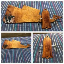 Natural wood pickguard for