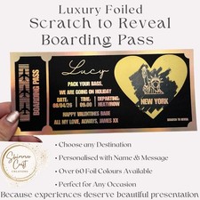 Personalised Boarding Pass  -