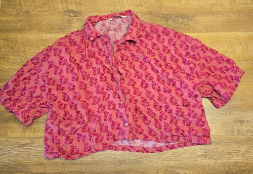 Zara cropped shacket pink - cropped,