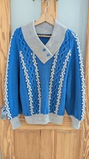 WOMENS VINTAGE HAND KNITTED