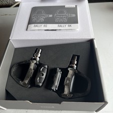 Garmin Rally RS100 Power Meter Pedals Single Sided Shimano SPD-SL Cleats