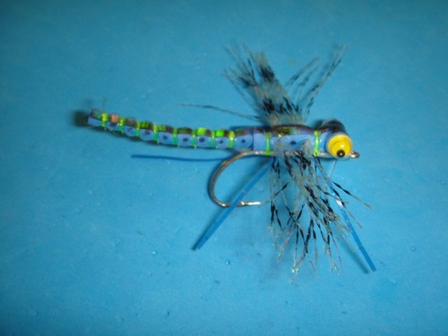 Fly fishing flies - -, foam