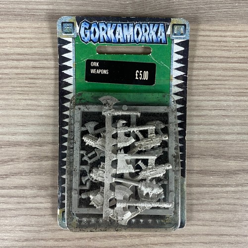 Ork weapons gorkamorka blister - weapons,