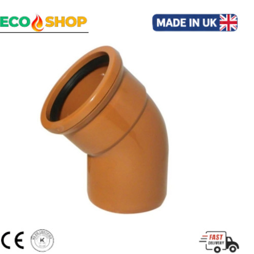 Degree 110mm drainage - 45, bend