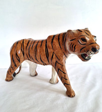Vintage Handmade Tiger Figure