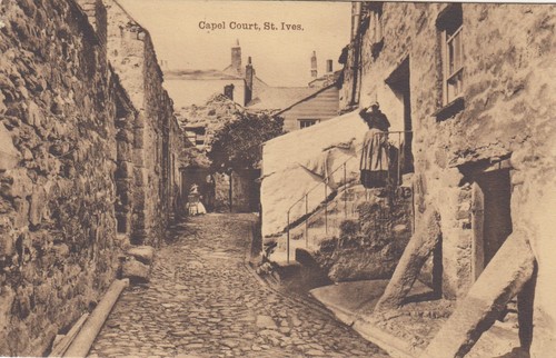 Postcard capel court - st, ives