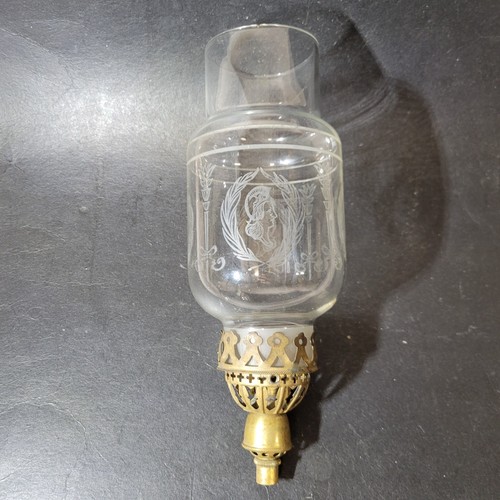 Gladiator torch etched - torch,