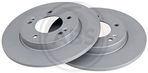 New brake disc for kia - 2x,