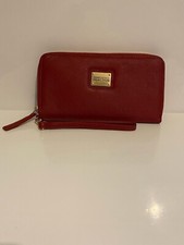 Kenneth Cole Large Red Leather