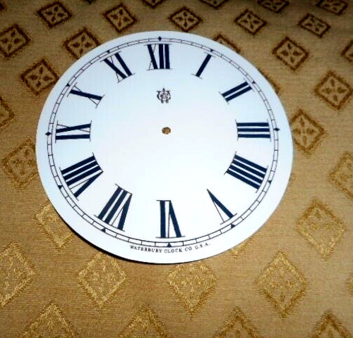 Waterbury clock dial face - waterbury,