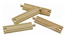 Wooden Railway Track 17cm