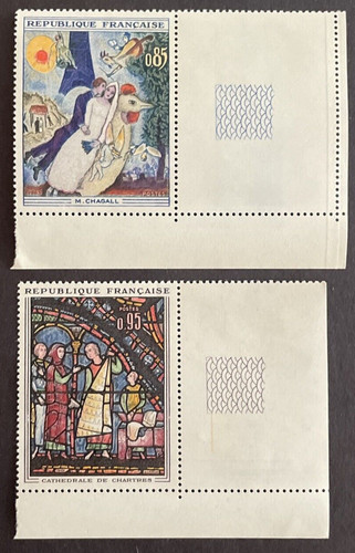 France 1963 1076 - 1076-1077, set