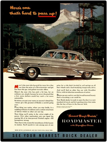 Circa 1952 buick riviera metal - 1952,