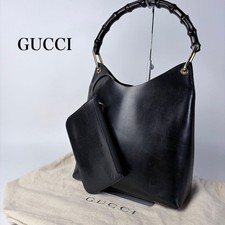 GUCCI Bamboo Leather Shoulder