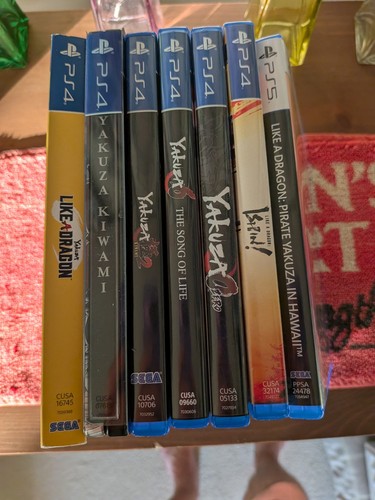 Yakuza playstation and 5 - yakuza,