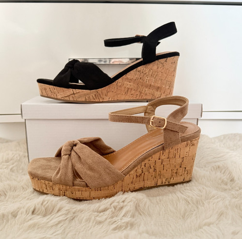 Womens camel black - womens, cork