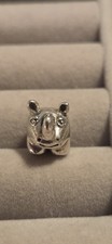 Genuine Pandora RARE Retired Rhino Sterling Silver Charm 790252