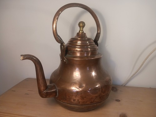 Large round antique brass - large,