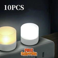 1-10PCS USB Portable LED Mini