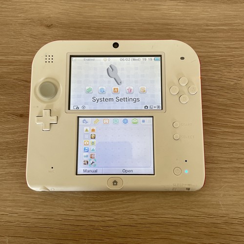 Nintendo 2ds white red - nintendo,