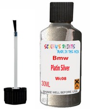 Paint Touch Up For Bmw I3 Platin Silver Code Wc08 Scratch Car Chip Repair