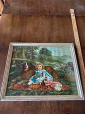 Vtg Antique St. Bernard Dog
