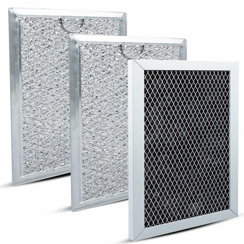 3pcs charcoal grease filter - grease,