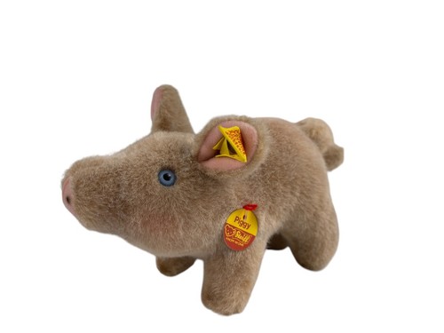Steiff pig 1505 10 cm - steiff,