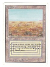 MTG UN Scrubland English Fold
