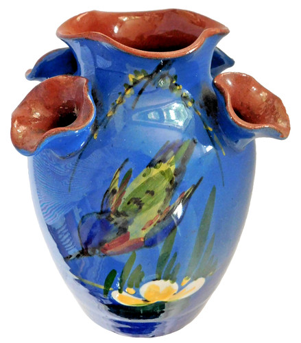 Vintage kingfisher udder - udder, vase