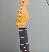 21 fret Tiger Flame Maple