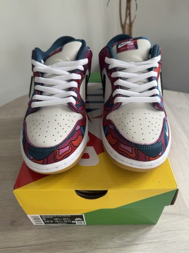 Nike dunk low parra - sb,
