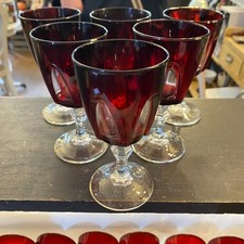 Vintage Set of 6 Cristal