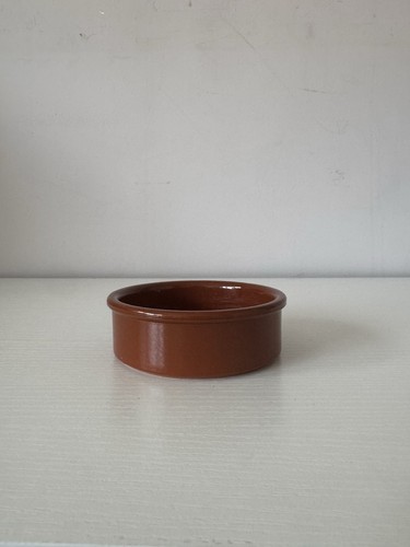 Small brown glazed - brown, stoneware