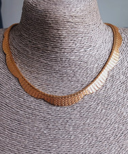 Vintage Gold Tone Scalloped