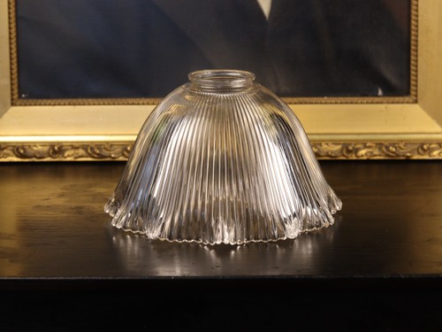 Vintage prismatic ribbed glass - vintage,