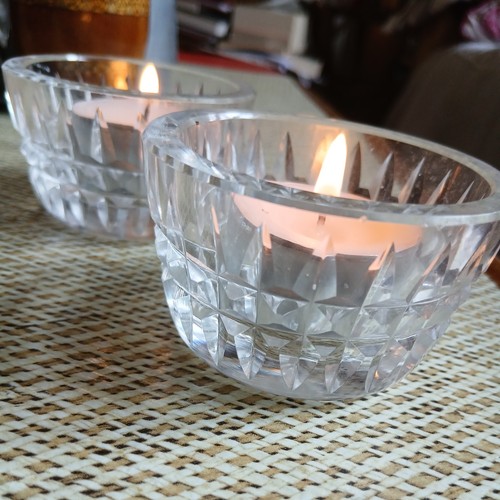 Vintage cut crystal - vintage, votive
