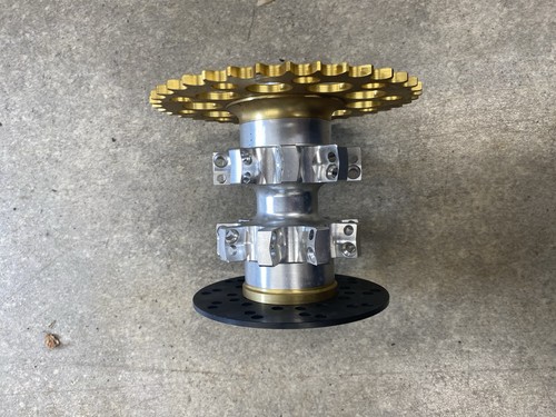 Talon trials rear wheel hub - talon,