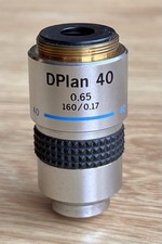 Olympus BH2 DPlan 40 Microscope Objective Lens 40x BHS BHT
