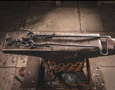 Blacksmith Made Wood Burner Fire Poker Set