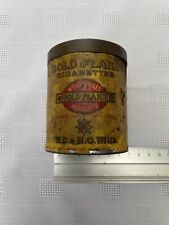 Vintage 50 Cigarette W. D. & H. I. Wills Gold Flake Tin With Label